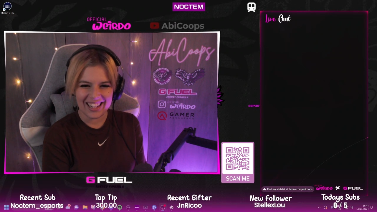 AbiCoops streaming Call of Duty on Kick