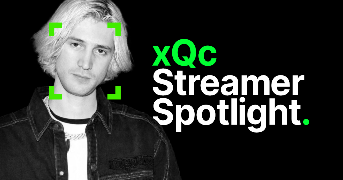 xQc Streamer Spotlight - History, Viewership & Successes