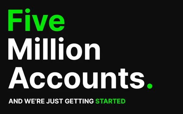 5 Million Accounts