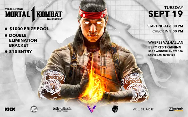 Mortal Kombat 1 Tournament (LAN) at Valhallan Esports Article Photo