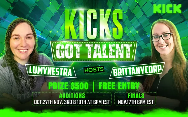 Kicks Got Talent Promotional Graphic